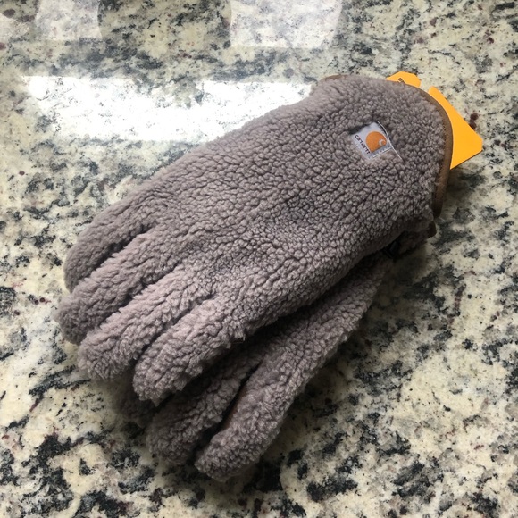 Carhartt Accessories Carhartt Womens Sherpa Winter Gloves Poshmark